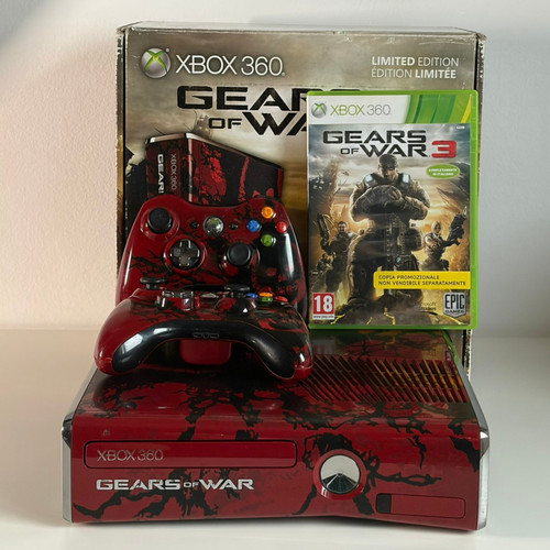 Xbox 360 slim limited edition - xbox,