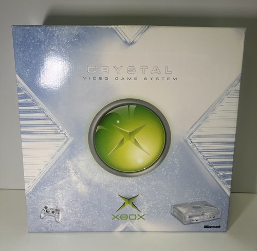 Console microsoft xbox crystal - console,